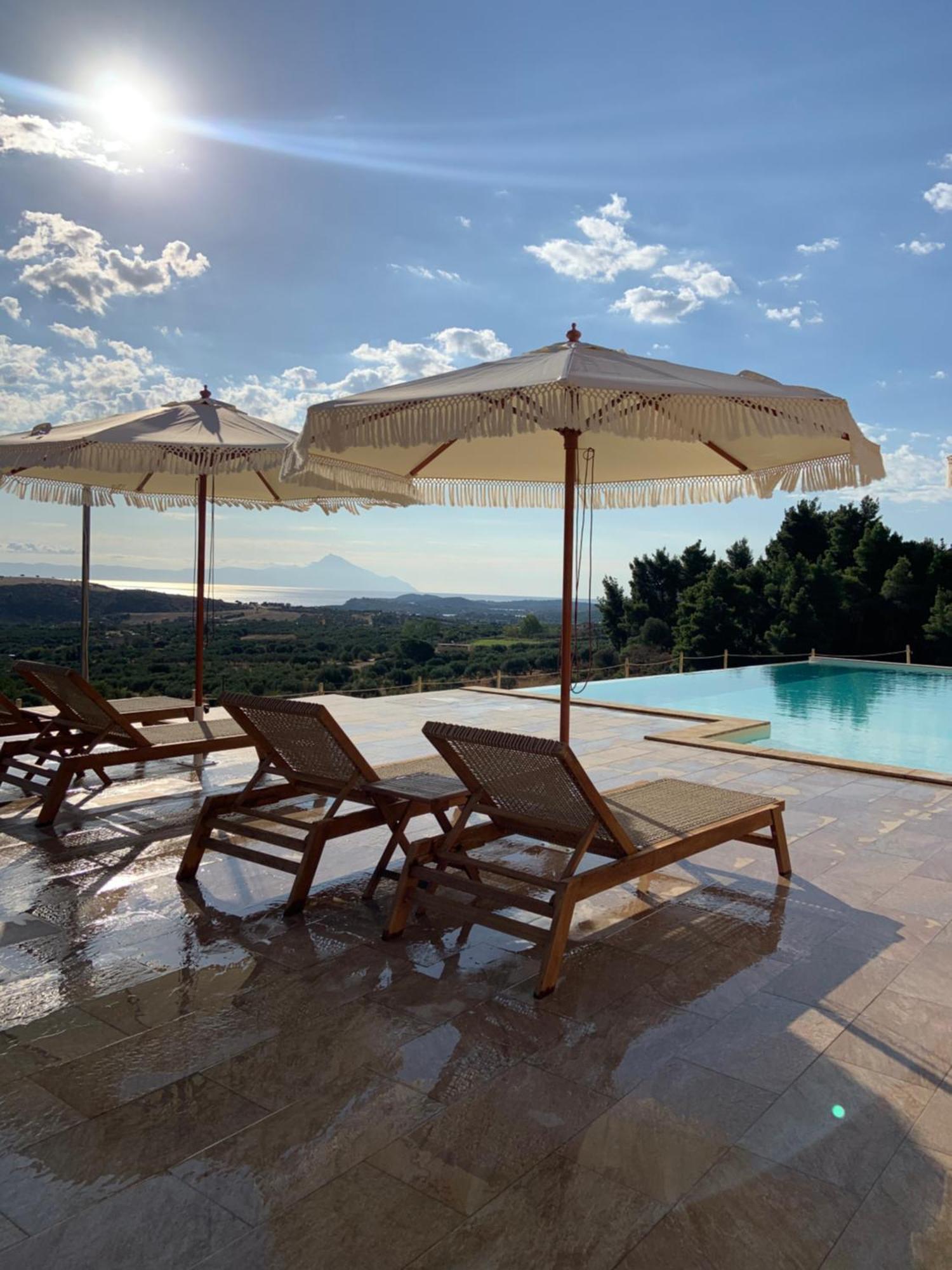 St Nikola Panoramic Suites Halkidiki Áyios Nikólaos Exterior foto