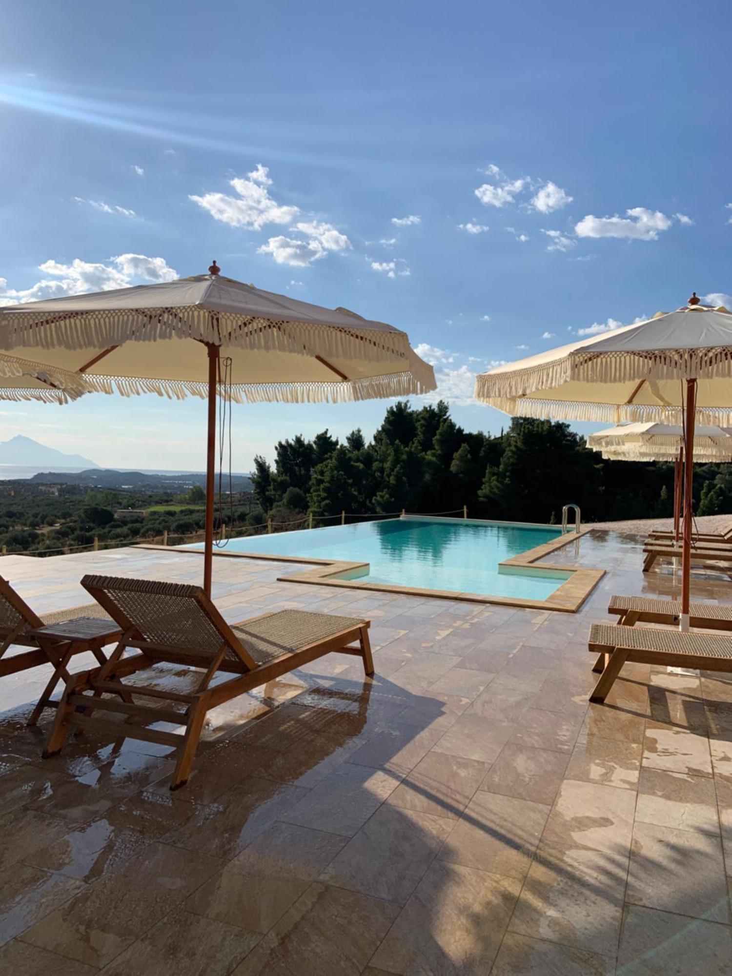St Nikola Panoramic Suites Halkidiki Áyios Nikólaos Exterior foto